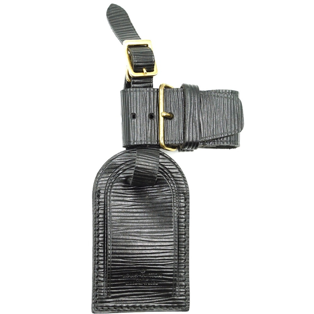 Epi Leather Luggage Tag with Loop